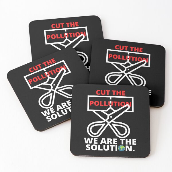 Item preview, We Are The Solution. Cut The Pollution. designed and sold by JockArts.