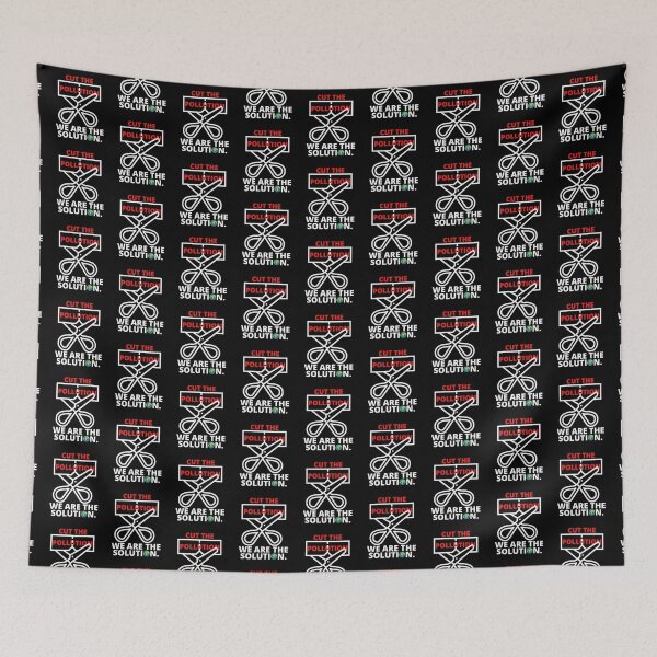 Item preview, We Are The Solution. Cut The Pollution. designed and sold by JockArts.