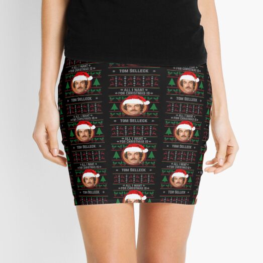 Item preview, All I want for Christmas is Tom Selleck   designed and sold by m00nshotArt.