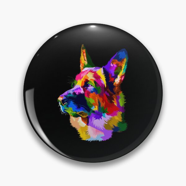 Item preview, Colorful German Shepherd Dog Owner designed and sold by PerkinsAarav.