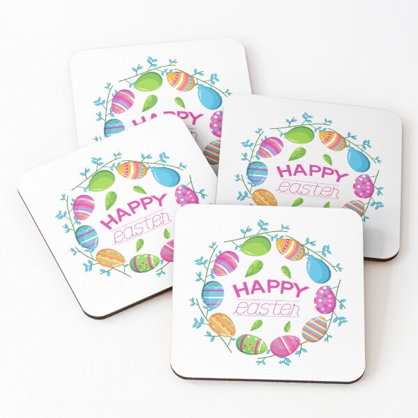 Item preview, happy easter with eggs designed and sold by JAG2B.