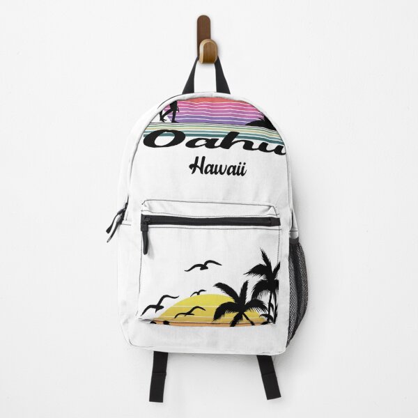 Item preview, Oahu Hawaii Seaside Retro Sunset designed and sold by mountainadora.