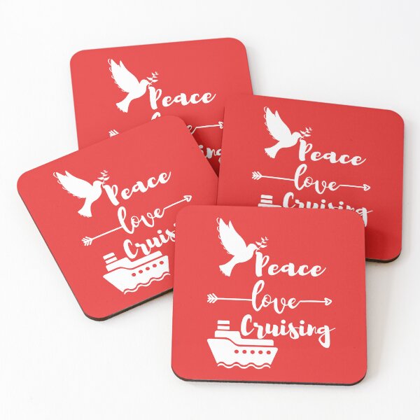 Item preview, Peace Love Cruising designed and sold by designerpriti.