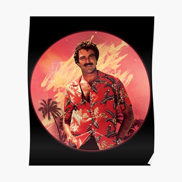 Magnum pi - Tom Selleck Poster