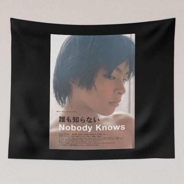 Item preview, Nobody Knows Movie Poster Poster designed and sold by fieroiqfarel.