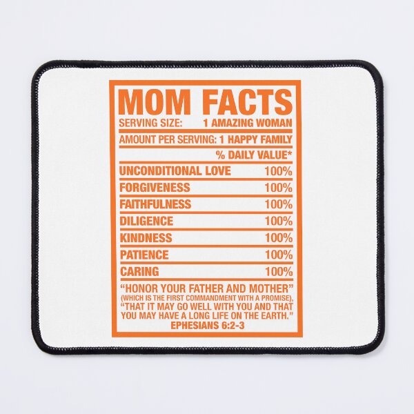 Item preview, MOM FACTS designed and sold by plushism.