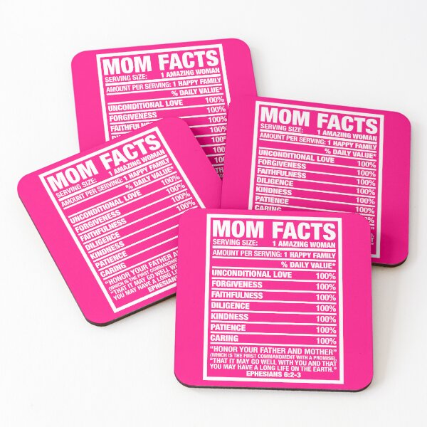 Item preview, MOM FACTS designed and sold by plushism.