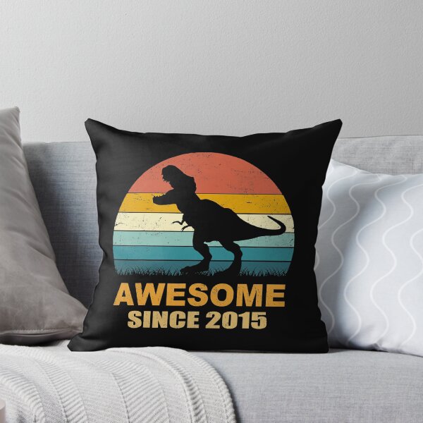 Item preview, Awesome Since 2015 Birthday Saurus Dinosaur designed and sold by davetmccall.