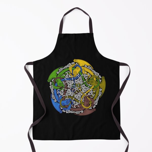 Item preview, Noeud de cinq dragons (couleur) . classique designed and sold by fieroiqfarel.