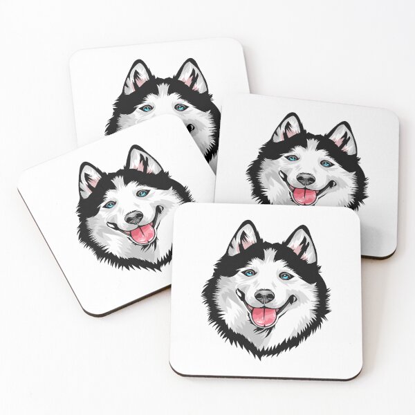 Item preview, Cool Siberian Husky Face designed and sold by PerkinsAarav.