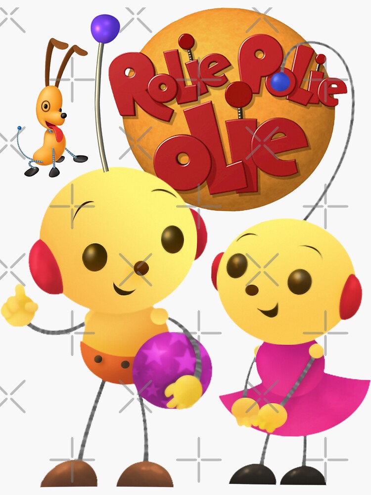 Rolie Polie Olie Trio Sticker For Sale By Razvanje20 Redbubble