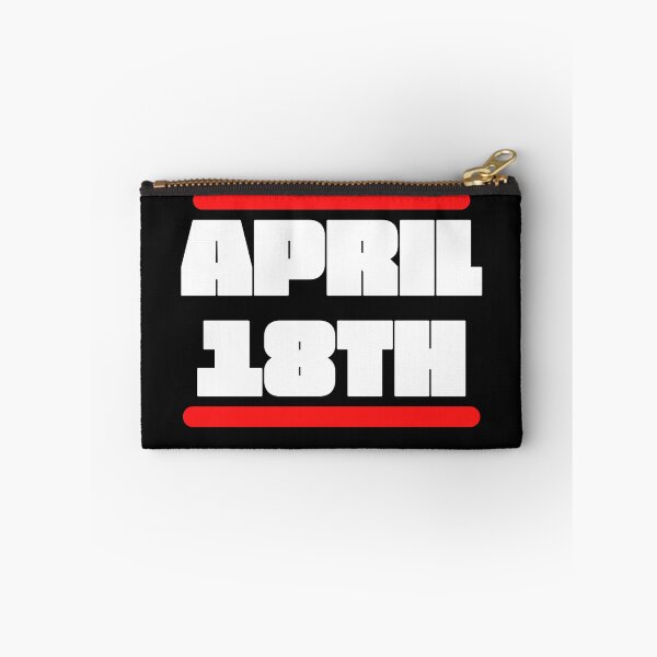 Item preview, Vintage April !8th Bold Typography  designed and sold by garniturex.