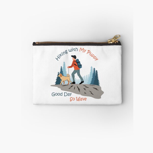 Item preview, Hiking With My Puppy Good Day So Wave designed and sold by VJcreation.