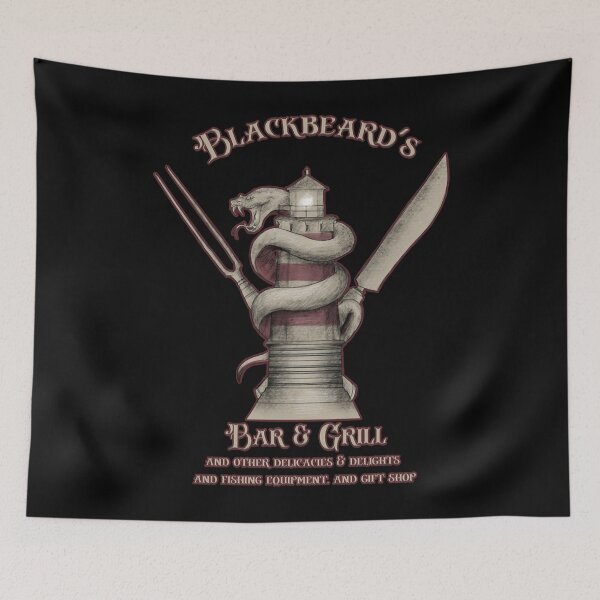 Item preview, Blackbeard BarGrill designed and sold by matthieulillia.