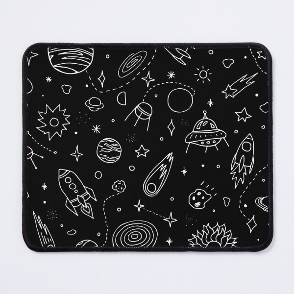 Item preview, Space (UFO, space shuttle, planets) designed and sold by leafsquare.