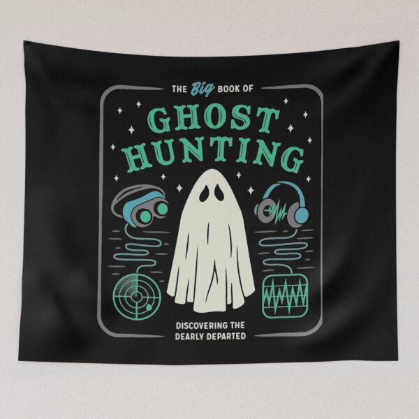 Item preview, The Big Book of Ghost Hunting Funny Halloween . Classic . designed and sold by biddixgapilk.