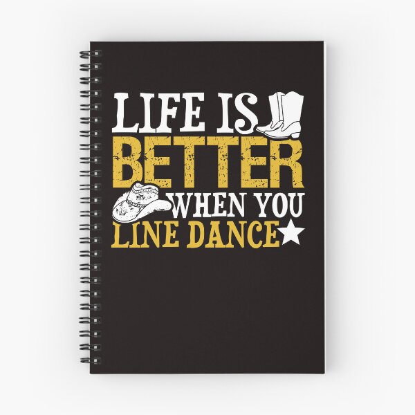 Item preview, Life Better When You Line Dance Dancer Country Music Western designed and sold by TomGiantDesigns.