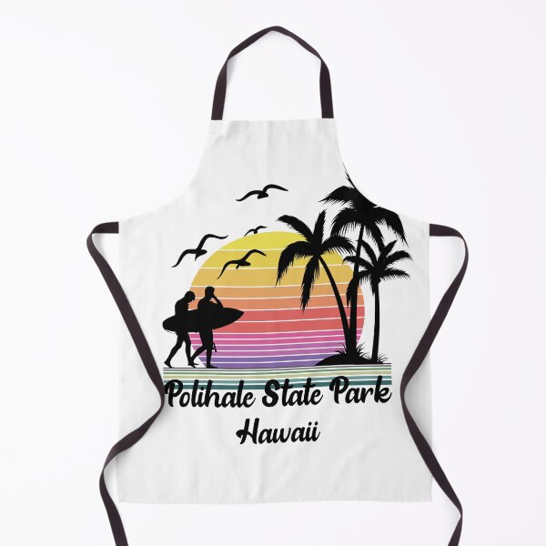 Item preview, Polihale State Park Hawaii Seaside Retro Sunset designed and sold by mountainadora.
