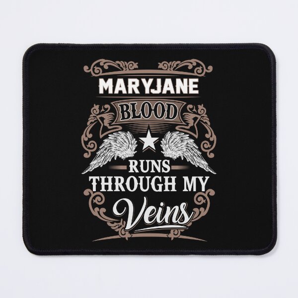 Item preview, Maryjane Name T Shirt - Maryjane Blood Runs Through My Veins Gift Item Tee designed and sold by lanawalton.