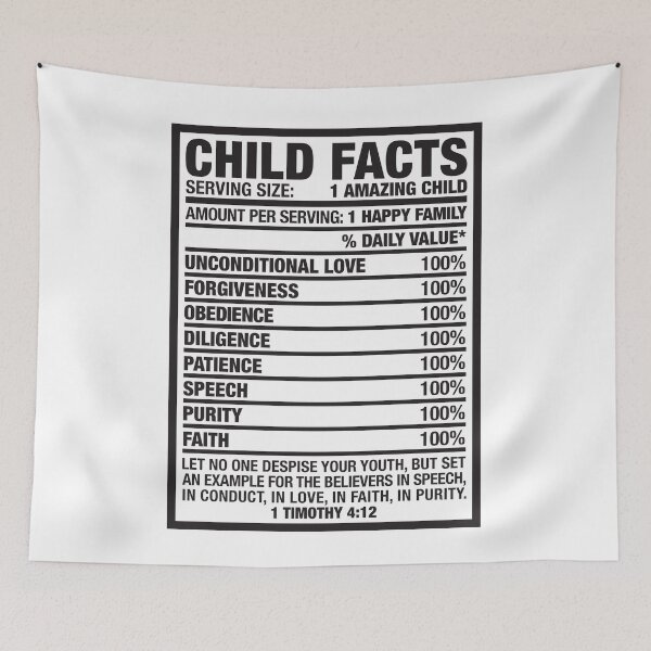 Item preview, CHILD FACTS designed and sold by plushism.