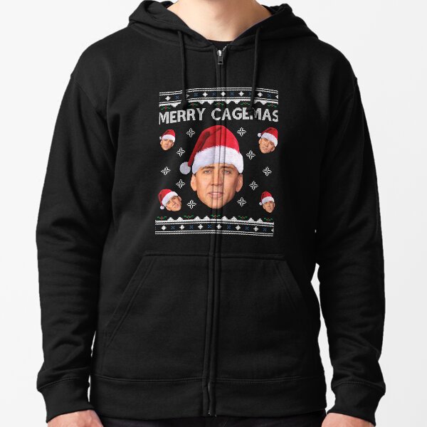 Artikel-Vorschau von Frohe Cagemas Weihnachten Nicolas Cage Knit, designt und verkauft von JamesBryan3529.