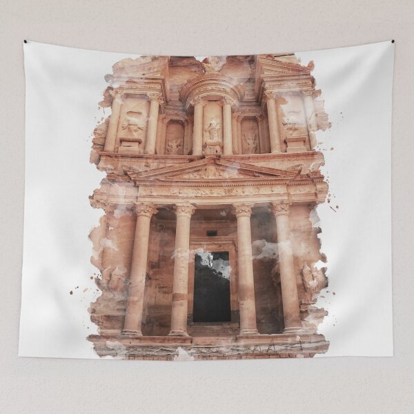 Item preview, Petra Jordan Watercolor Art designed and sold by Blok45.