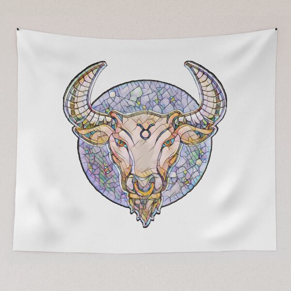 Item preview, Taurus The Bull Zodiac designed and sold by TheDerwentPress.