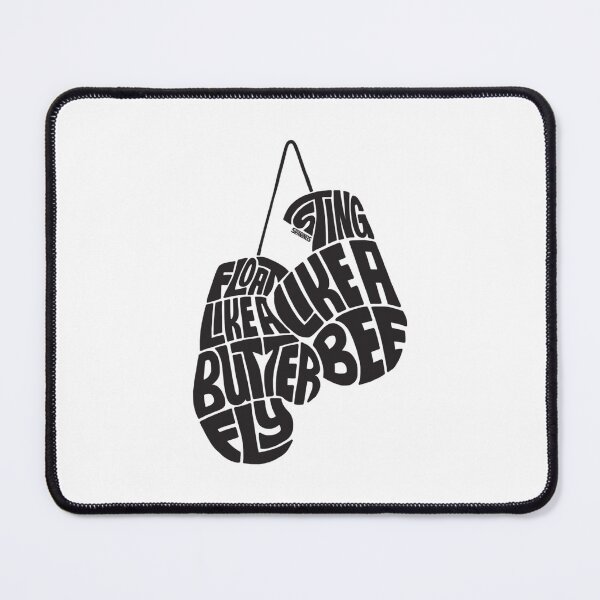 Item preview, Float Like A Butterfly Sting Like a Bee Black designed and sold by KelvinKapumbu.