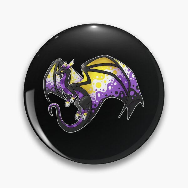 Item preview, Nonbinary Dragon Friend . classique designed and sold by fieroiqfarel.