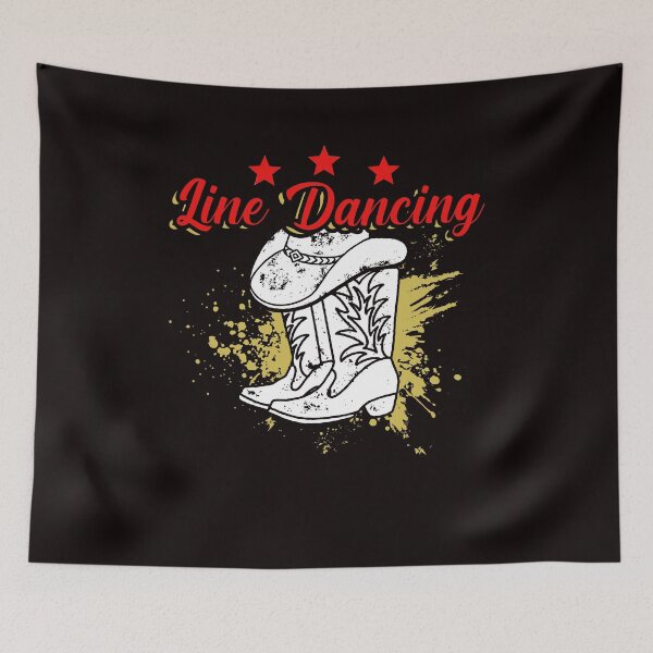 Item preview, Line Dancing Cowboy Boots Country Western Music Line Dancer designed and sold by TomGiantDesigns.