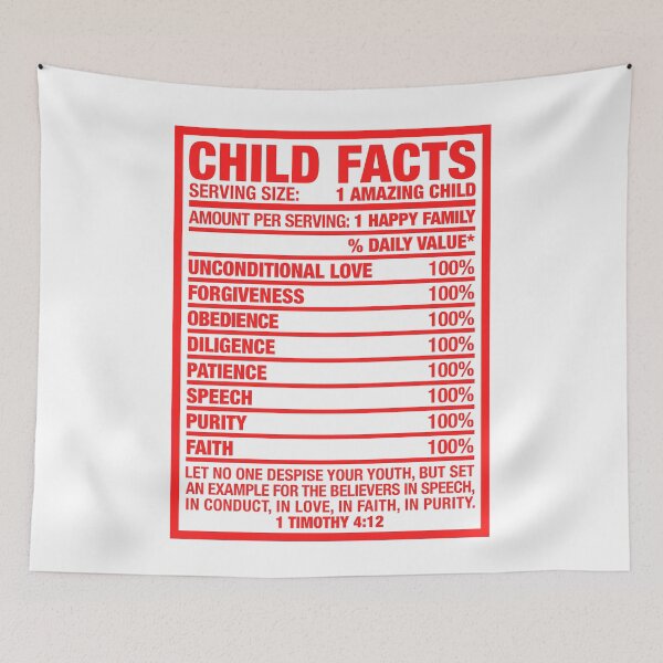 Item preview, CHILD FACTS designed and sold by plushism.