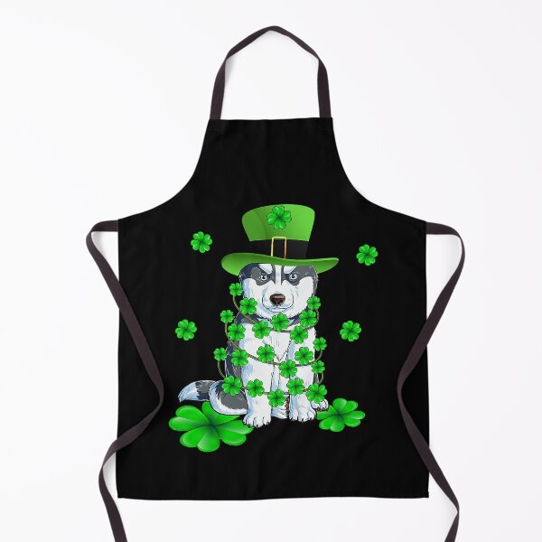 Item preview, Dabbing Siberian Husky St Patricks Day designed and sold by PerkinsAarav.