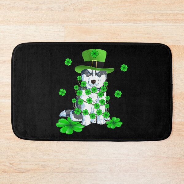Item preview, Dabbing Siberian Husky St Patricks Day designed and sold by PerkinsAarav.