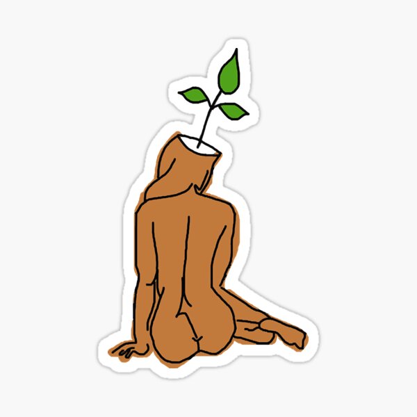 Sexy Girl,Naked Girls,Naked Women,Nude Stickers,hot Girl,Naked Women  Sticker,Naked Pinup,Uncensored Stickers,E523 (3x3, White)