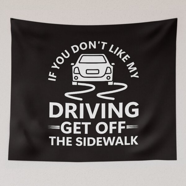 Item preview, Funny Novice Driver Driving Instructor School Lesson Car designed and sold by TomGiantDesigns.