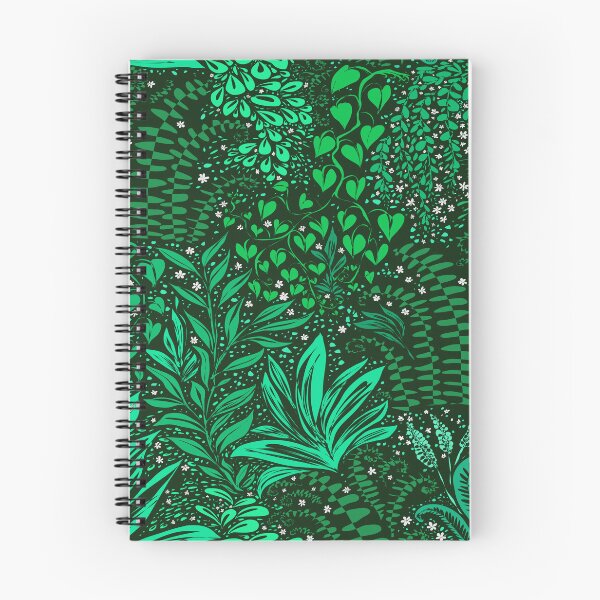 Item preview, Lush Green Greenery Plant Pattern on Dark Background designed and sold by DilatorySloth.