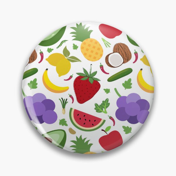 Item preview, Fruits And Vegetables Pattern | Fruit Pattern | Nature Patterns  designed and sold by SeemDev786.