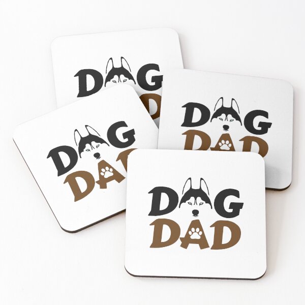 Item preview, Dog Dad Husky Lovers Funny Huskies designed and sold by PerkinsAarav.