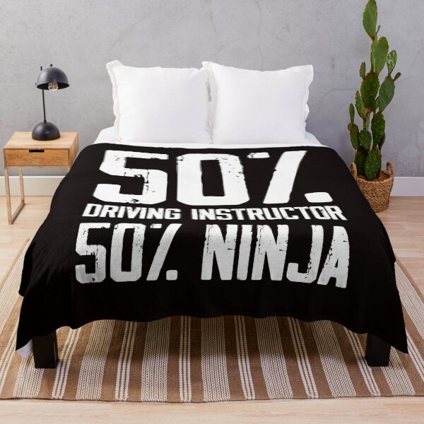 Item preview, Driving Instructor Ninja Novice Driver School Teacher Lesson designed and sold by TomGiantDesigns.