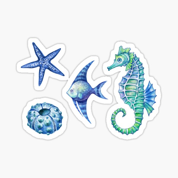 Under the sea sticker set Sticker
