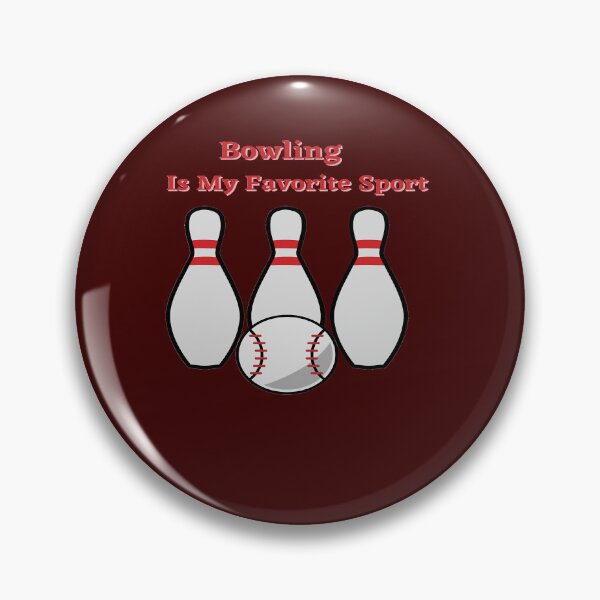 Item preview, bowling is my favorite sport Fitted V-Neck designed and sold by mansoorgautam.