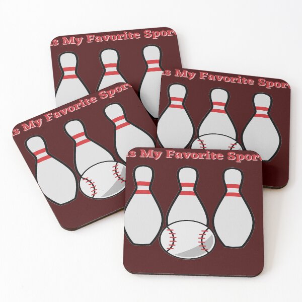 Item preview, bowling is my favorite sport Fitted V-Neck designed and sold by mansoorgautam.