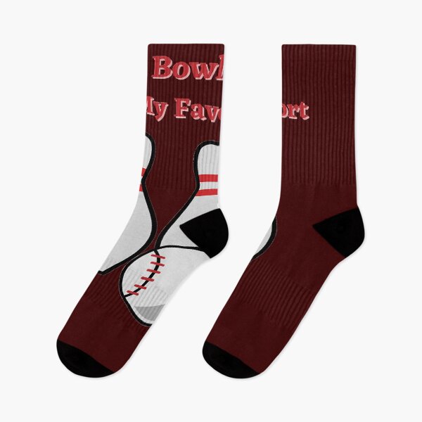 Item preview, bowling is my favorite sport Fitted V-Neck designed and sold by mansoorgautam.