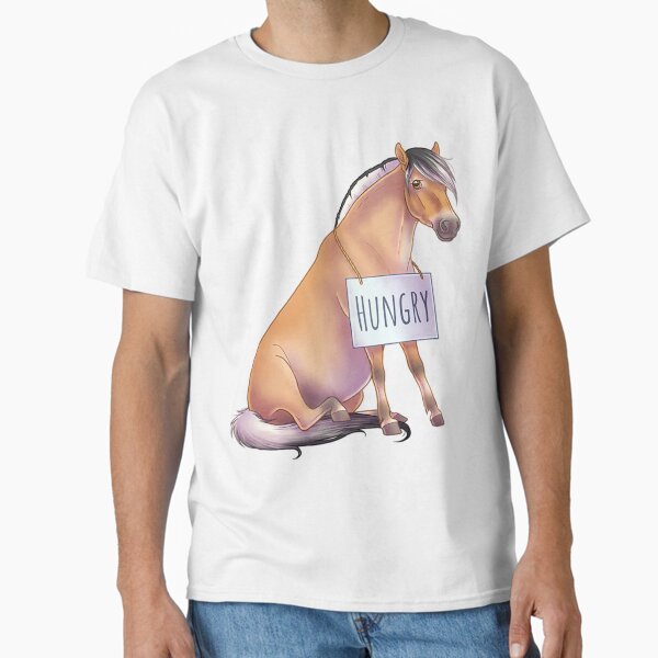 Item preview, Fjord Horse T-ShirtChiwowy's Fjord Norman is hungry  designed and sold by OttawWilb.