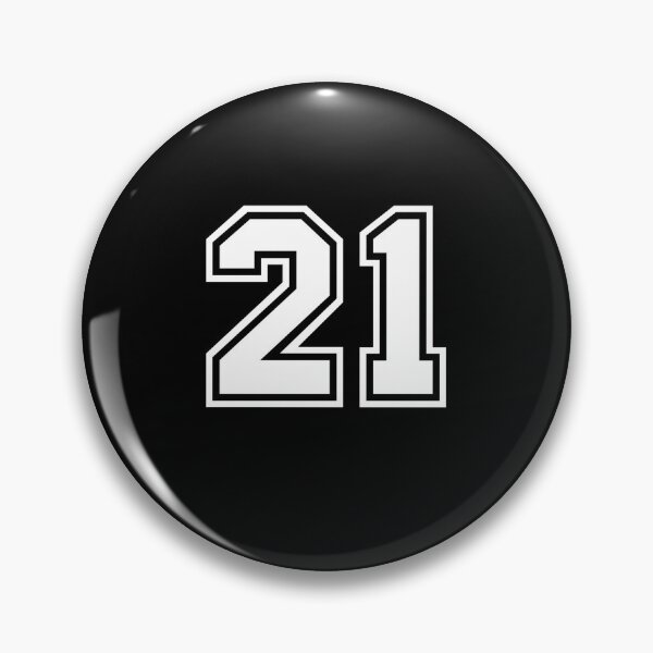 Item preview, Team Jersey Number 21 Sports Gift designed and sold by shortfom.