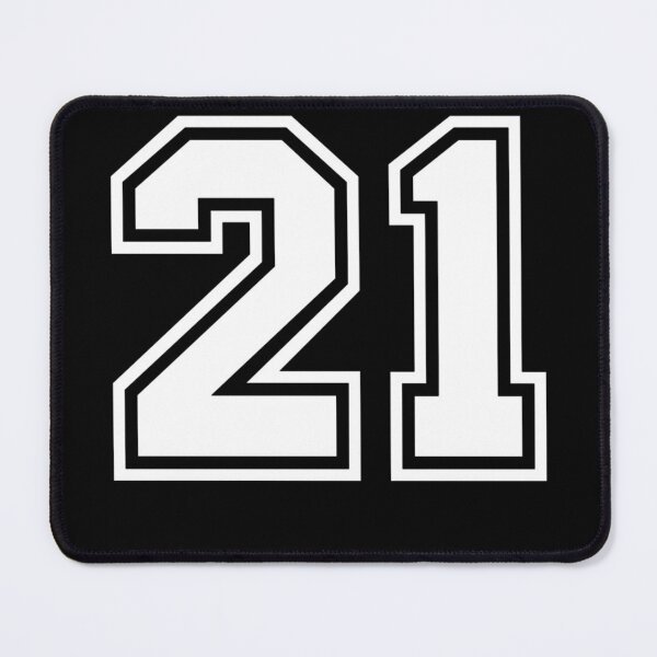 Item preview, Team Jersey Number 21 Sports Gift designed and sold by shortfom.