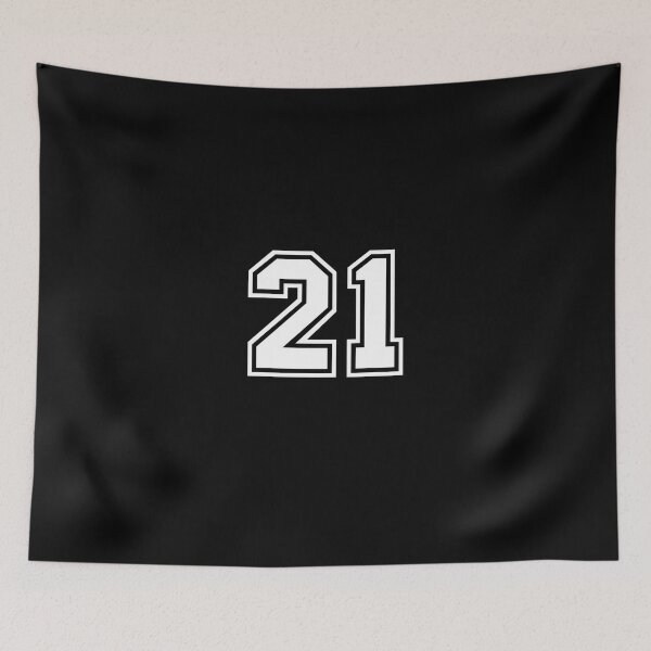 Item preview, Team Jersey Number 21 Sports Gift designed and sold by shortfom.