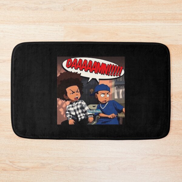 Item preview, The Boondocks (DAMN meme) Huey x Riley Freeman . classique designed and sold by biddixgapilk.