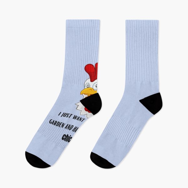 Item preview, I Just Want to Work In My Garden And Hangout With MY Chickens, funny shirt gift for women & men  Copy Copy designed and sold by Nataliereis.