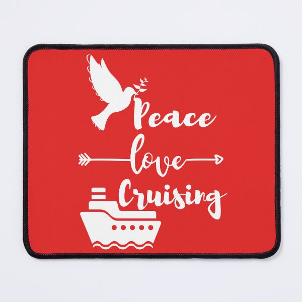 Item preview, Peace Love Cruising designed and sold by designerpriti.